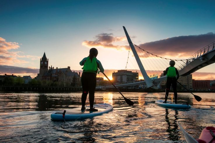 River Foyle Stand Up paddle boarding