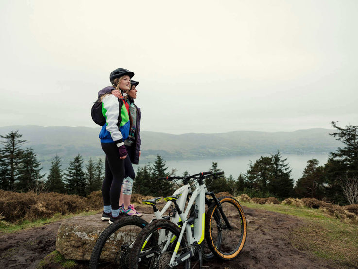 Mountain Biking with friends in the Mourne Mountains.